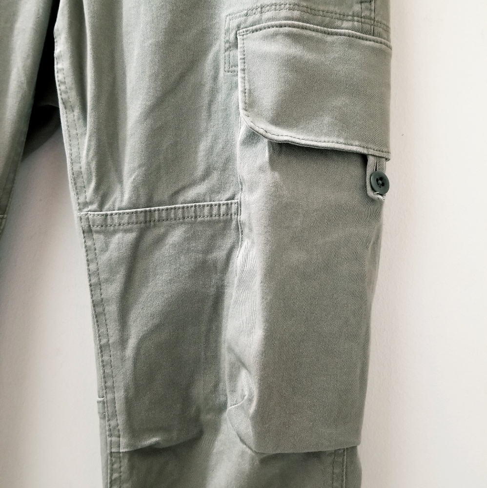 Ralph Lauren Utility Cargo Pant Khaki Sz 10-12 Fall Aesthetic MilitaryVibe - Picture 12 of 16